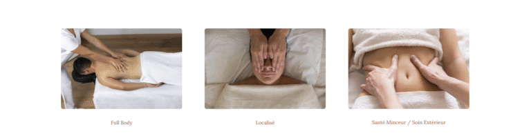 Un menu sous forme d'images